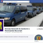 Jandarmeria ne urmărește pe Facebook Jandarmeria e pe Facebook, dar nu dă like