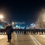 Numărul protestelor aproape s-a dublat în 2012 Jandarmii din București, pregătiți să descurajeze protestele