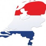 Netherlands Flag Map