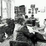 O zi la probațiune birou-aglomerat